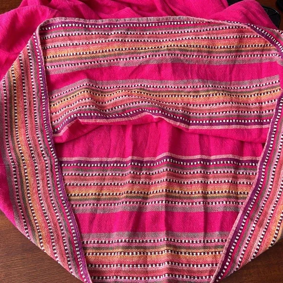 For Cynthia linen high neck side tie shift dress - Picture 7 of 7